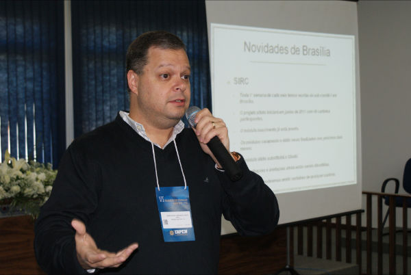 O vice-presidente do Irpen-PR, Arion Toledo Cavalheiro Júnior, destacou as principais novidades nacionais relacionadas à atividade do Registro Civil