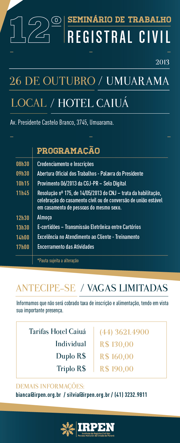 12 Seminário